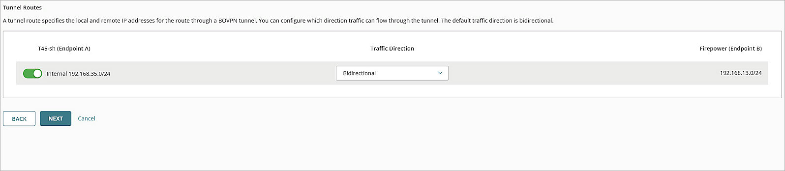 Screenshot of WGC, WGC Tunnel Routes